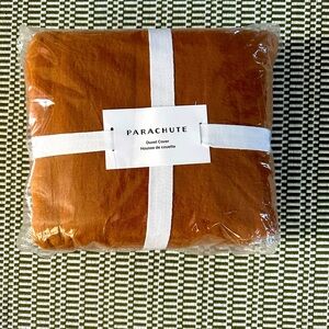 NEW Parachute Linen King Duvet Cover - Terracotta